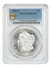 1880-S $1 PCGS MS64PL - Morgan Dollar - Flashy Example
