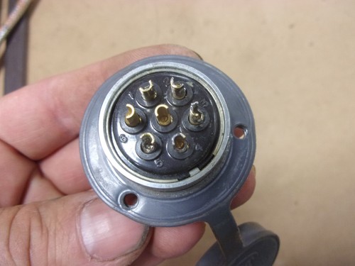PLT AREX Series 1978 Hoist Control Cable Wire Cord Female Connector 7 Pin Plug - Picture 3 of 7