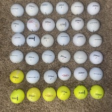 36 Titleist Assorted Models Used Golf Balls NO REFURB