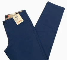Mens Dockers Motion Chino Slim Fit Pants Blue 38X32 Smart 360 Flex