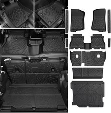 Floor Mats Set For Jeep Wrangler Jl 2018-2025 2026 Unlimited 4-door Not Fit Jk