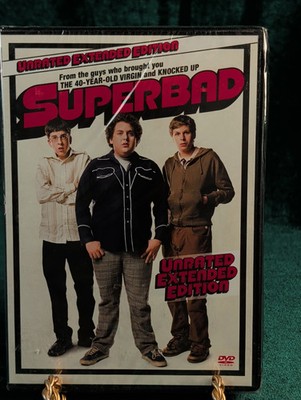 Superbad (2007) Unrated Extended Edition DVD Brand New Jonah Hill Free Shipping