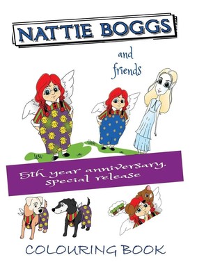 Nattie Boggs and friends colouring book Tracy L W Shepherd Taschenbuch Englisch