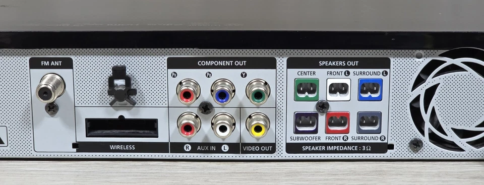 Samsung HT-D5100 3D Blu-ray HDMI 5.1ch Home Theater Receiver Only - TESTED -  - Image 4 of 4