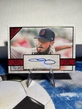 2020 Topps Gallery Chris Sale Auto 1/1 Red Sox #58 One of One