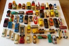 50 VTG Matchbox Corgi Lesney Hot-Wheels Tonka Husky Cars Trucks Parts/Repair Lot