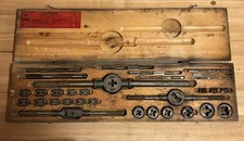 Craftsman USA 1940s 5505 Tap Die Set 1/4 -3/4 Imperial Corse/Fine Thread