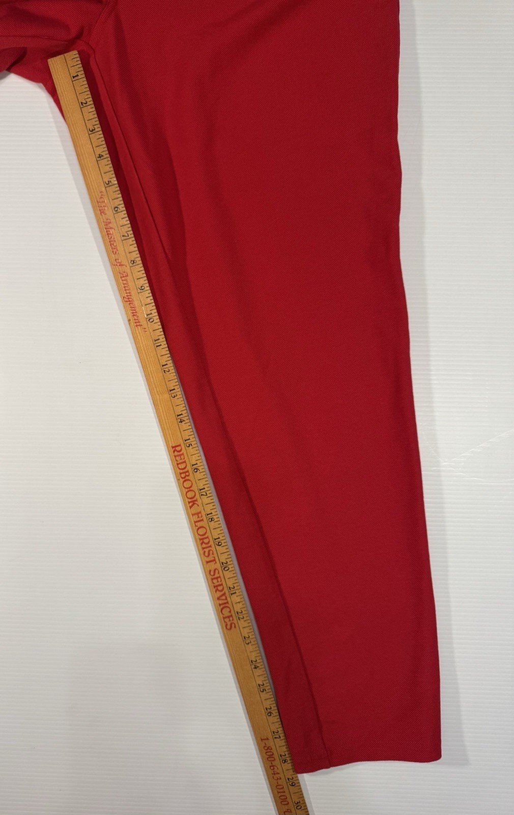 Michael Kors Solid Pull On Jeggings  Stretch Pants Women’s Size 1X Red thumbnail 10
