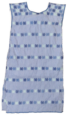J Marie Blue On Blue Embroidered Tunic Dress Woman's Small Nice!