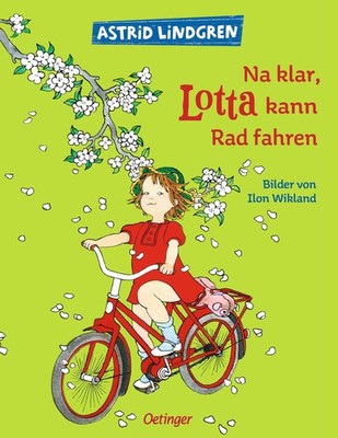 Na klar, Lotta kann radfahren! Ilon Wikland