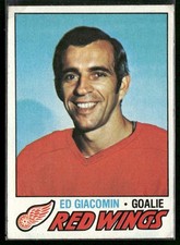 1977-78 Topps Ed Giacomin #70 Detroit Red Wings