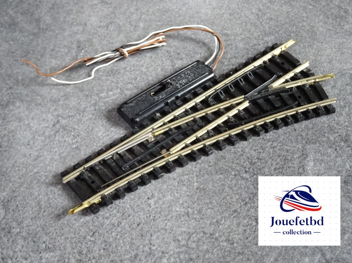 Pièce De Voie Droite Pour Train électrique GAR GRAVE ECH 0 - Aiguillage Droit (occasion)