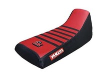 Seat Cover - Compatible Fit for Yamaha Blaster 200 YSF Seat Red Top/Black Sides
