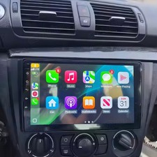 64GB Android 15 Autoradio Carplay Navi f�r BMW 1er E81 E82 E87 E88 2004-2011 SWC