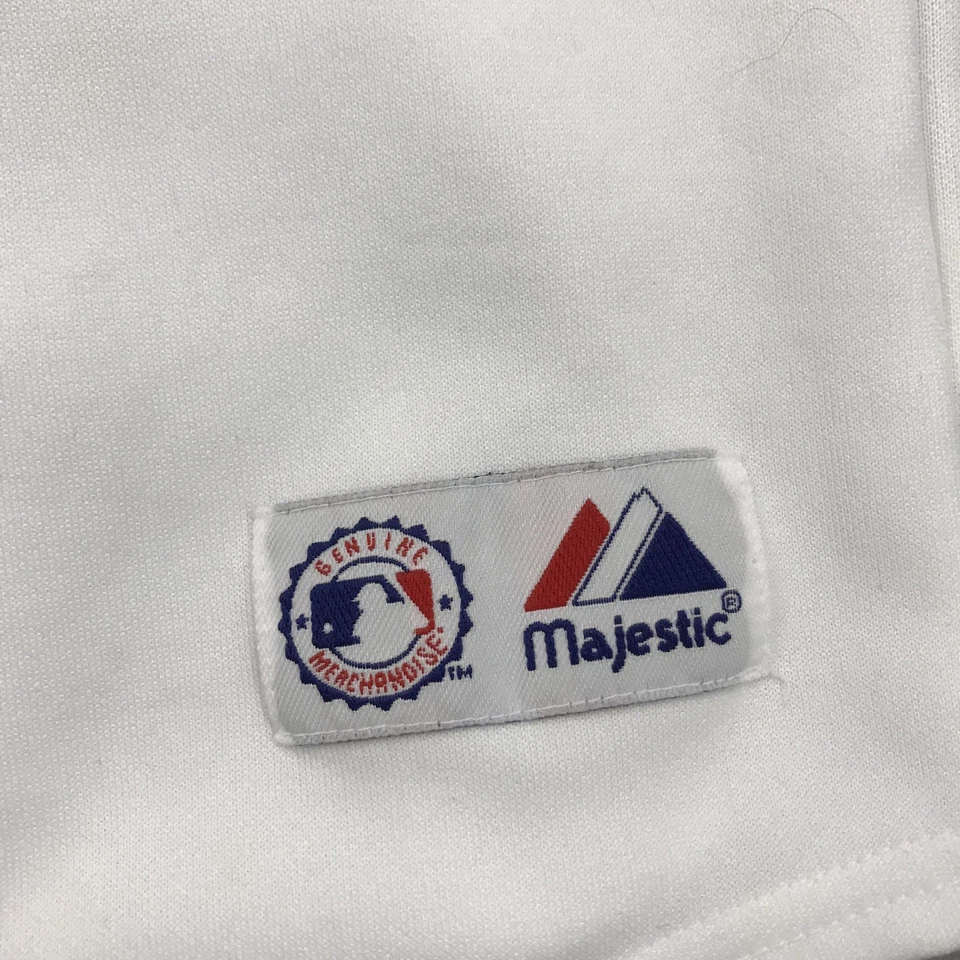 Camiseta DE COLECCIÓN Seattle Mariners JUVENTUD NIÑOS Mediana Blanca Majestuosa Ichiro #51 MLB Foto 4 de 4