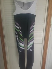 Cannondale Men Cycling Long Bib Tights Black Size Medium.  (T22)