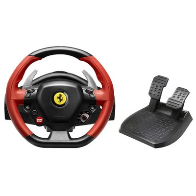 ThrustMaster Ferrari 458 Spider Racing Steering Wheel/Pedals Xbox One, S & X 