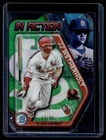 JJ WETHERHOLT 2025 BOWMAN CHROME IN ACTION GREEN REFRACTOR #BIA-25 /99