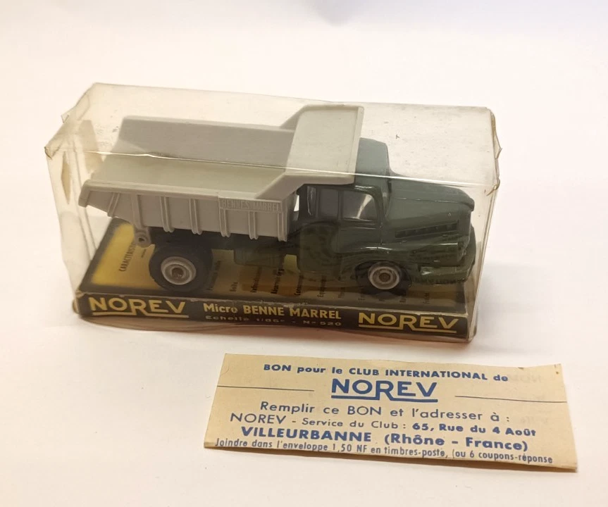 Ancien Camion UNIC Avec Voitures NOREV - Jouet Collection - Occasion