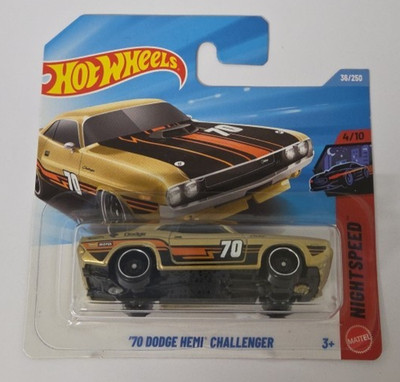 Hot Wheels ´70 Dodge Hemi Challenger 36/250-2026 JJJ07 Hot Wheels Nightspeed