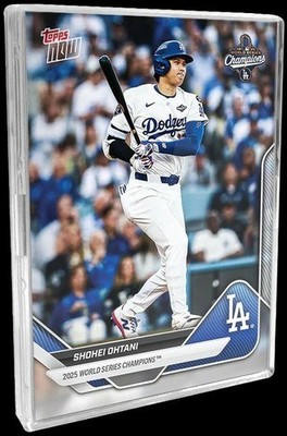 新品未開封 2025 Topps nowワールドシリーズチャンピオンズドジャース 2025 World Series Champs LA Dodgers Topps NOW 15-Card Team Set