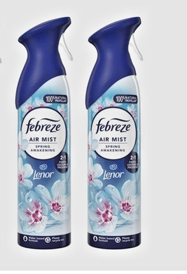 Febreze Air Mist Lufterfrischer Spray Frühlingserwachen 2x185 ml NEU ZEITLICH BEGRENZT