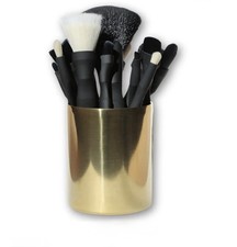 BELLAPRO DECORATIVE Gold Make-Up Brush Holder