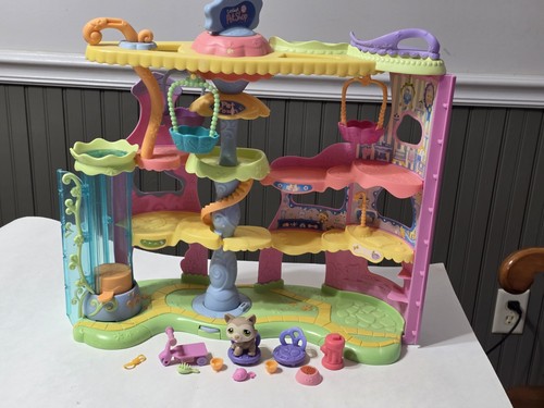 Figurine Littlest Pet Shop Husky N°358 - Marque Hasbro - Occasion