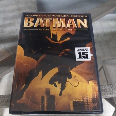 Batman The Complete 1943 Movie Serial Collection (2 DVD Set) DC comics complete