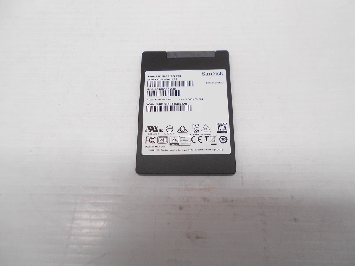 SanDisk Solid-State Drives 1 TB 2.5 in Form Factor for sale | eBay