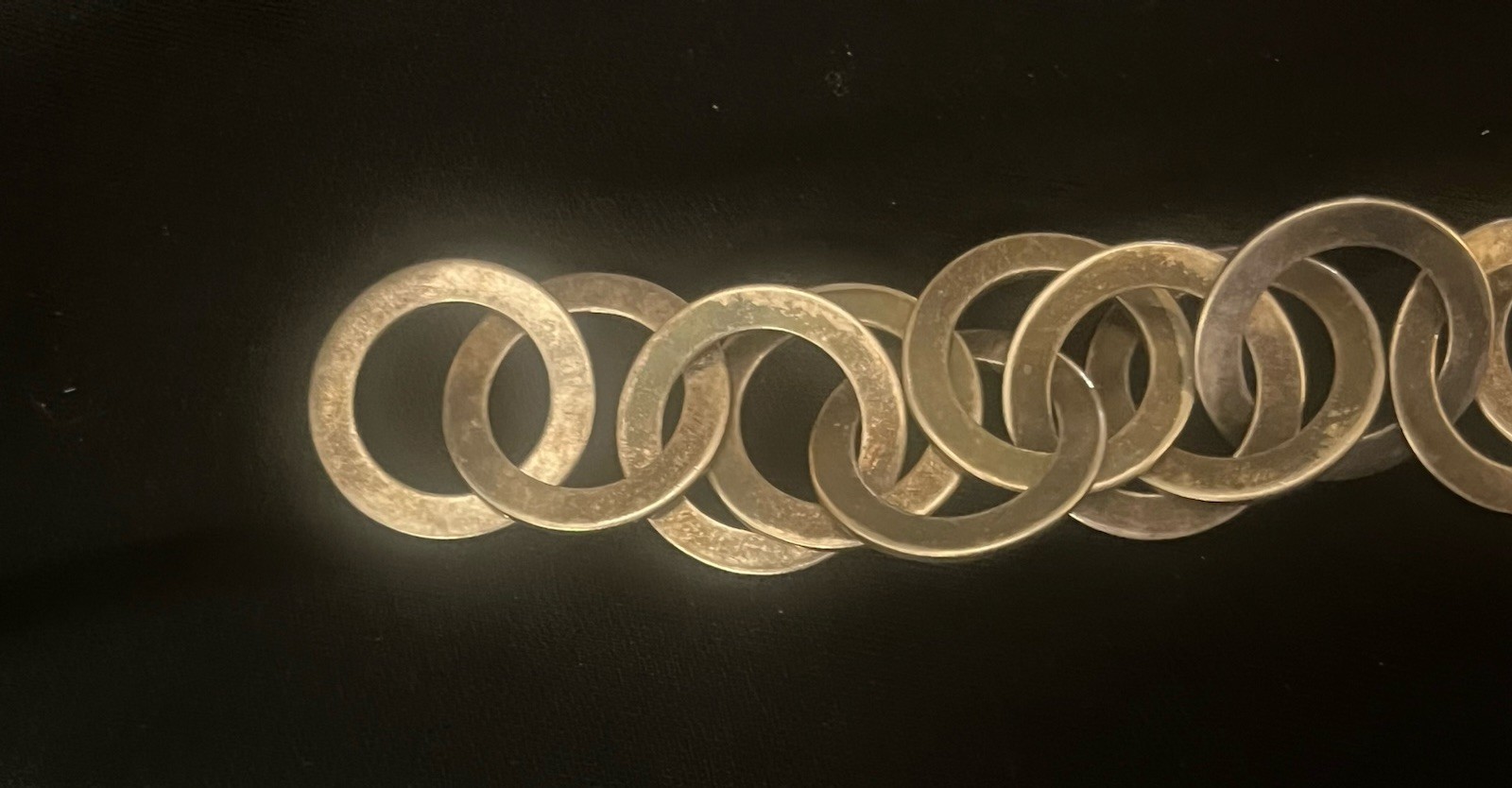 Silpada Sterling Silver Interlocking Circles Togg… - image 14