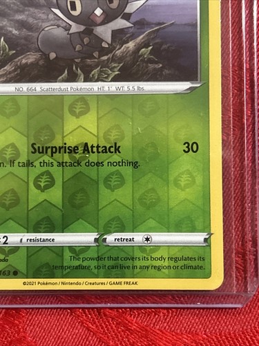 Reverse Holo Scatterbug 011/163 Battle Styles Pokemon TCG - Picture 5 of 7