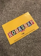 Portafoglio fotografico vintage e retrò KODASNAP PRINTS cartella vuota KODAK