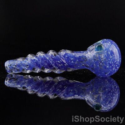 5'' Tornado Twister Tobacco Smoking Pipe Thick Collectible Glass Pipes - P752B