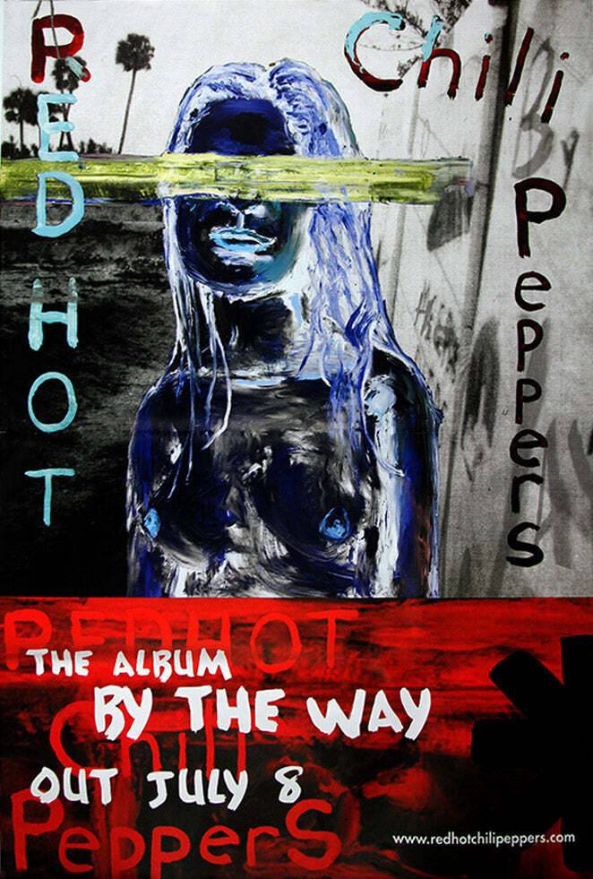 Red Hot Chili Peppers poster - By The Way (Album). Original 60