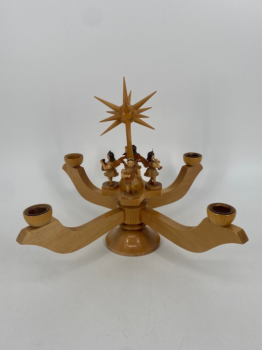 ADVENTSLEUCHTER KRANZ KERZENHALTER WEIHNACHTEN ERZGEBIRGE EXPERTIC