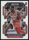 2022 Panini Prizm Draft Picks Basketball Silver Malaki Branham #63