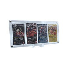 Acrylic Case fits One Piece Booster 4x english including stand frame holder hard