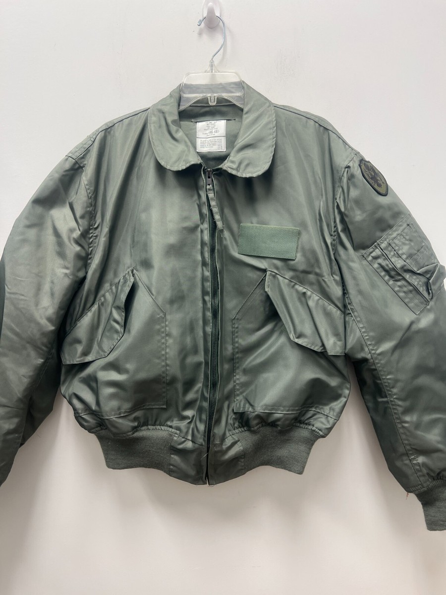 GENUINE USAF GREEN NOMEX FIRE RESISTANT SUMMER FLYERS JACKET