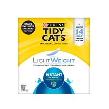 Purina Tidy Cats Light Weight, Low Dust, Clumping Cat Litter, LightWeight Ins...