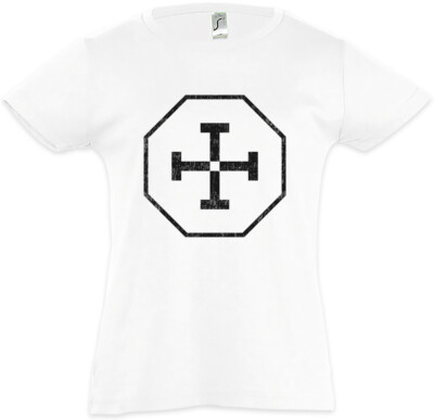 Tetragrammaton Symbol Kids Girls T-Shirt Equilibrium Symbol Sign Logo Gun-Kata