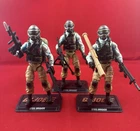 2015 G.I. JOE 50th Anniversary STEEL BRIGADE Loose Lot of 3 Action Figures