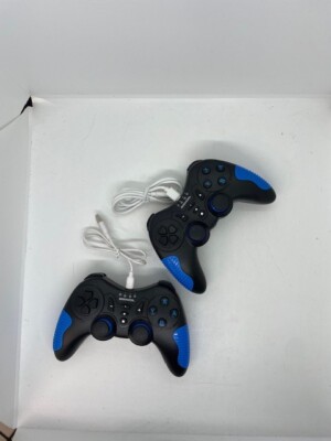2 PACK BEBONCOOL WIRELESS NINTENDO SWITCH CONTROLLERS WHITE CORD A FREE SHIP  c