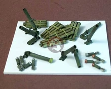Resicast 1/35 2 Inch Mortar Set (7 pieces - 4 different versions) 352231