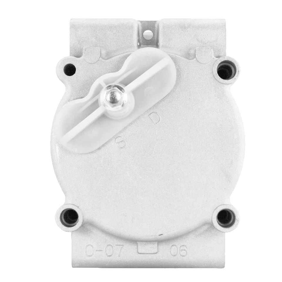 Compresor de aire acondicionado con kit de embrague para 1999-2003 F-250 F-350 Super Duty (7,3 L diésel) Foto 3 de 3