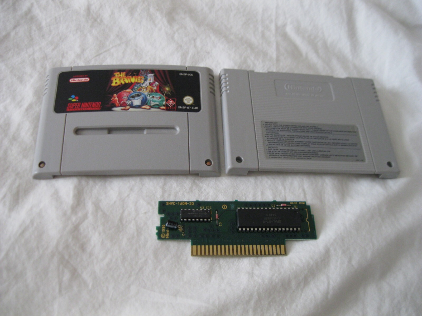 the brainies authentique version originale super nintendo eur