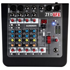 ALLEN & HEATH ZED-6FX Mixer 6 Canali con Effetti