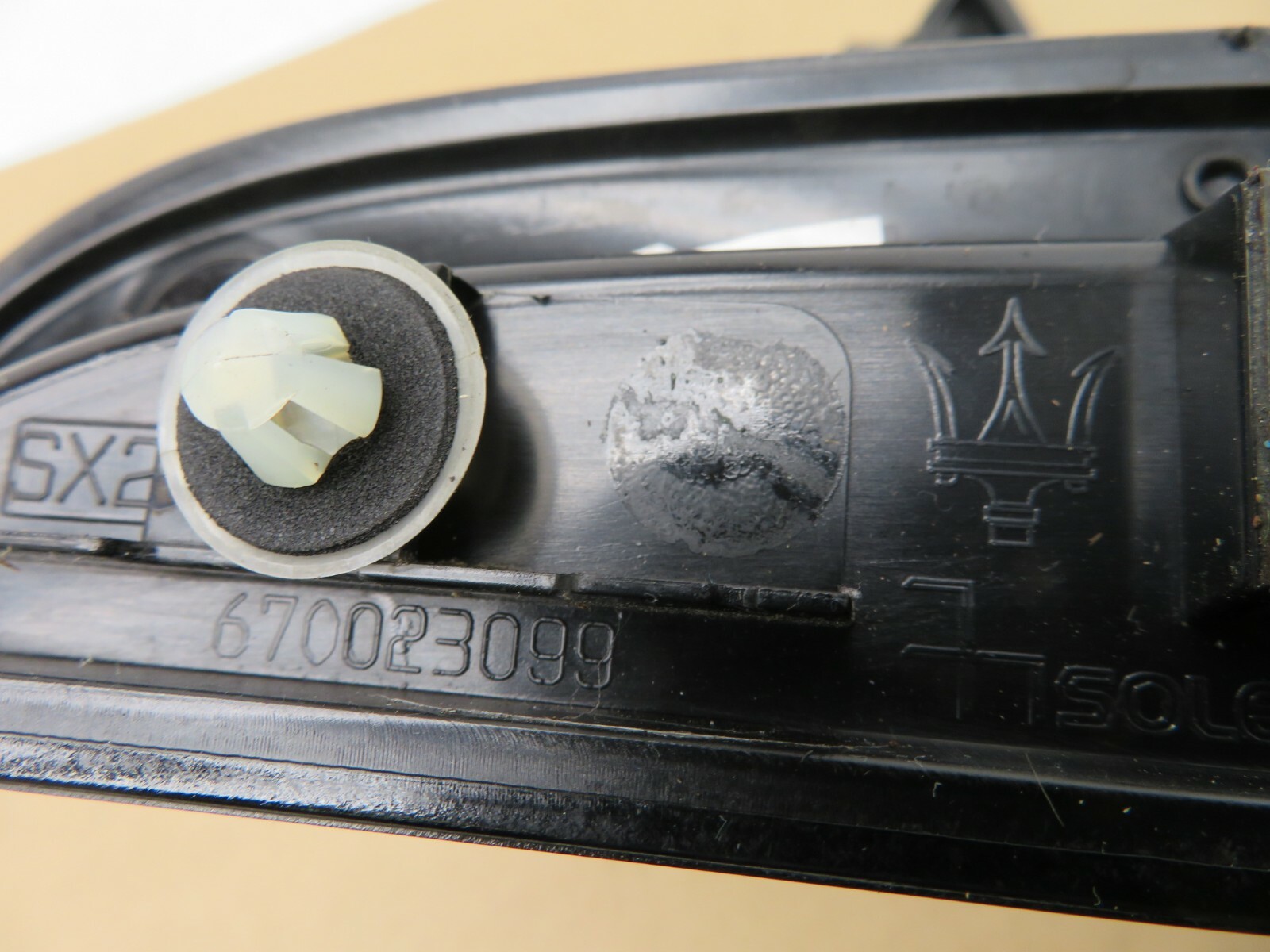 2014-2017 MASERATI GHIBLI SQ4 PASSENGER & DRIVER SIDE EXTERIOR DOOR MOLDING OEM