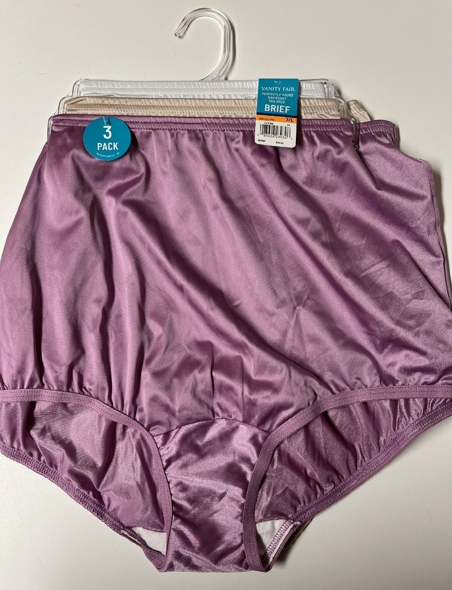 Vanity Fair Women's Nylon Briefs Panties Set/3 Size 7 MSRP 30.00 eBay