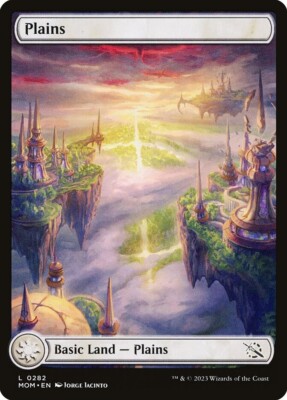 PLAINS - Full Art - #282 - March of the Machine - NM MTG